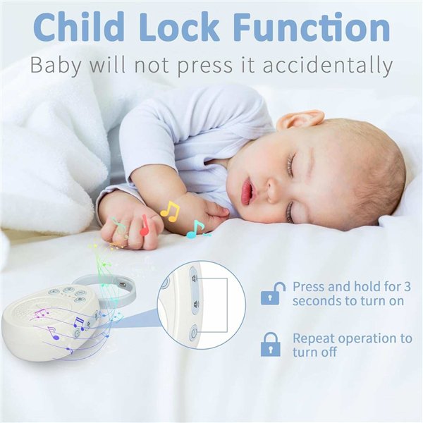 White noise machine Reach N-01 white