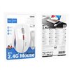 Wireless mouse Hoco GM40 RGB white