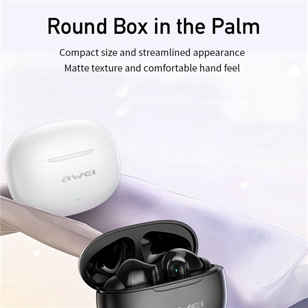 Wireless headphones Awei T71 white