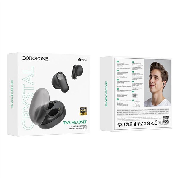Wireless headphones Borofone BW54 black