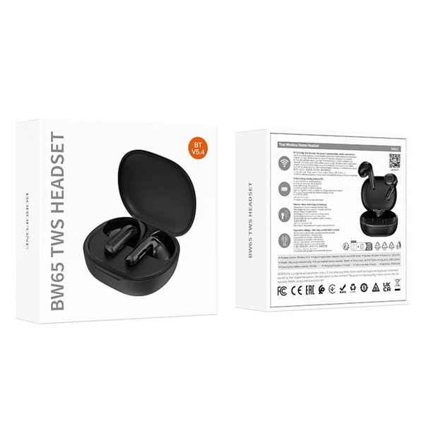 Wireless headphones Borofone BW65 black