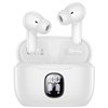 Wireless headphones Borofone FQ7 ANC+ENC white