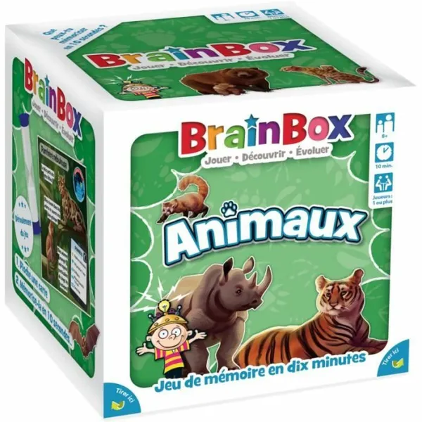 Izglītojošā Spēle Asmodee BrainBox - Animales