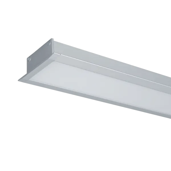 LED PROFILS IEBŪVĒJAMS S48 24W 6500K 1200MM PELĒKS