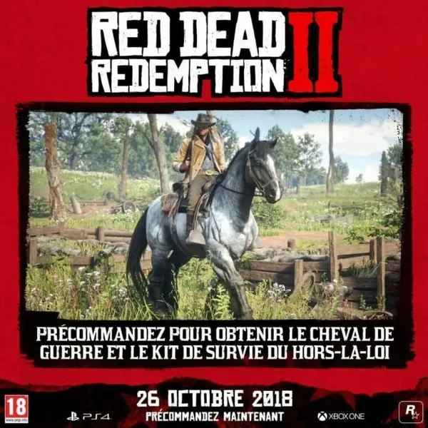 PlayStation 4 -videopeli Sony Red Dead Redemption 2