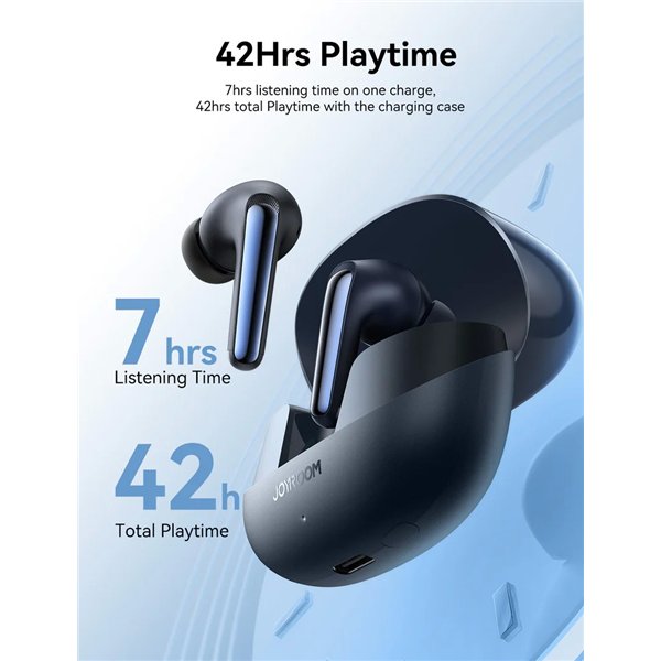 Wireless headphones Joyroom TWS JR-FN2 white