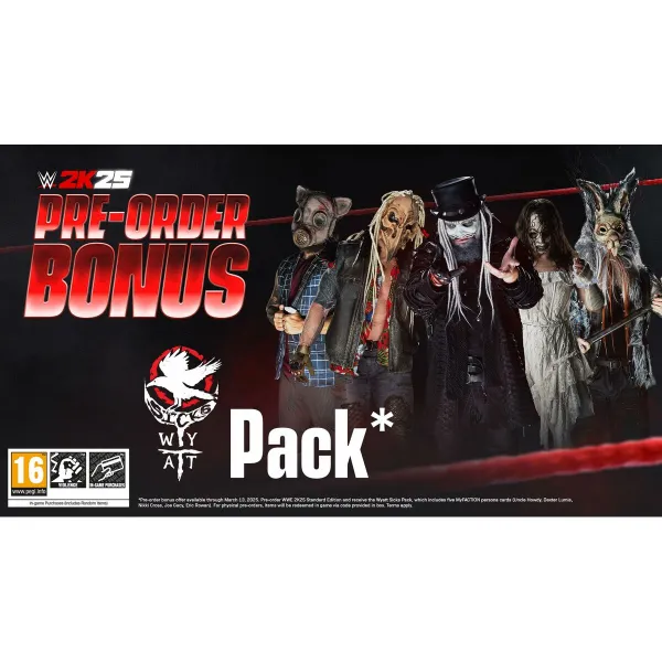 PlayStation 4 -videopeli Sony WWE 2K25