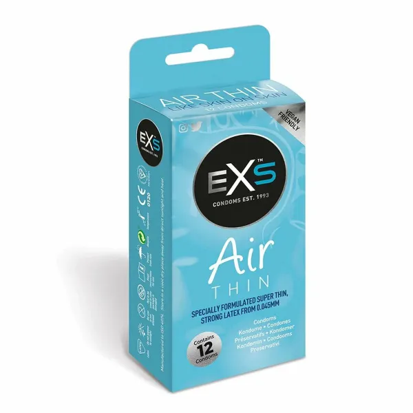 Prezervatīvi EXS Air Thin 12 gb.