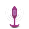 Anālais spraudnis B-Vibe Vibrating Violets
