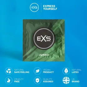 Prezervatyvai EXS Jumbo 24 vnt.