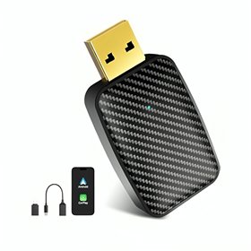 Wireless CarPlay/Android Auto adapter Reach U4 black