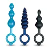 Anustappi B-Vibe Sininen 3 Kappaletta