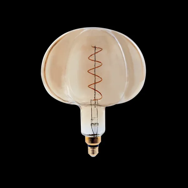 LED VINTAGE -LAMPPU HIMMENNETTÄVÄ 8W E27 2000K Ð¤220 KULTA