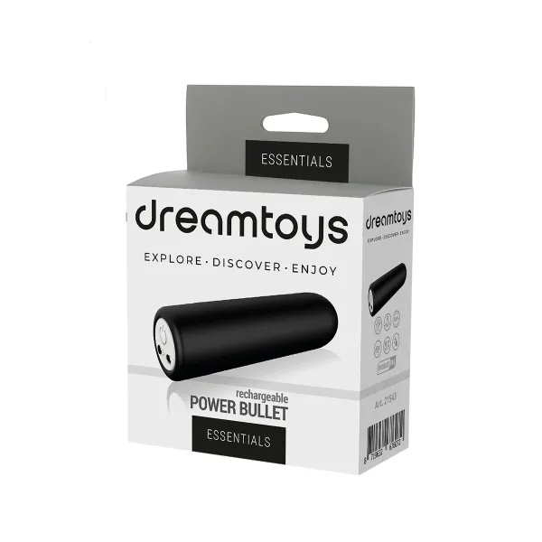 Вибратор в форме пули Dream Toys Essentials Чёрный