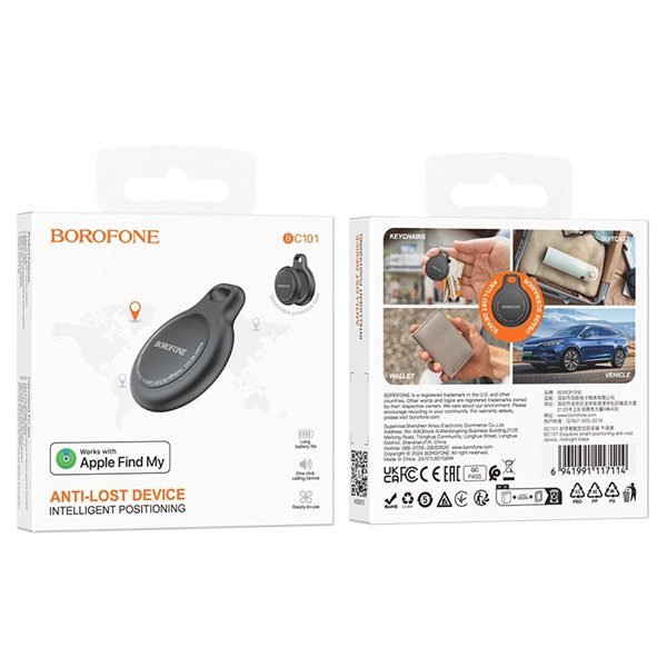 Borofone BC101 Anti-Lost Device black
