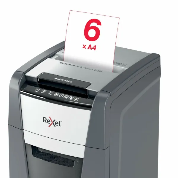 Micro-Cut Paper Shredder Rexel Optimum AutoFeed 150M