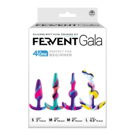 Anal plug NMC Multicolour 4 Pieces