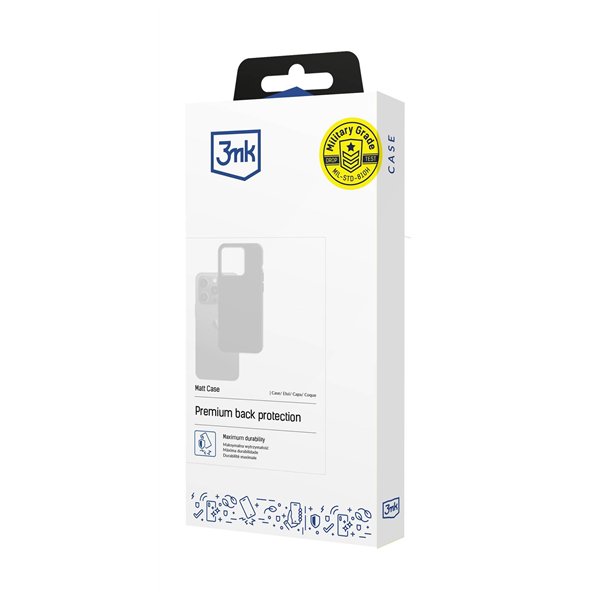 Case 3mk Matt Case Samsung S937 S25 Edge black