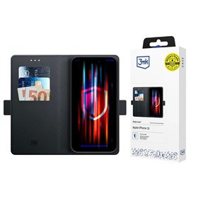 Dėklas 3mk Wallet Case Apple iPhone 17 Pro Max juodas