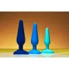 Gplug Small- värisevä anustappi, vaaleanpunainen B-Vibe Sininen (10 cm) (12 cm)