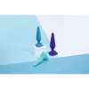 Gplug Small- värisevä anustappi, vaaleanpunainen B-Vibe Sininen (10 cm) (12 cm)