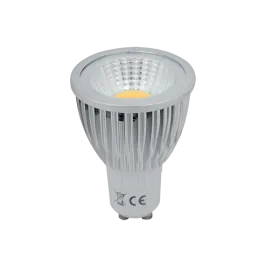 Светодиодная лампа LEDCOB 5 Вт GU10 230 В теплый белый
