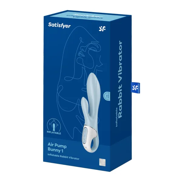 Divkārši Stimulējošs Vibrators Satisfyer Zils