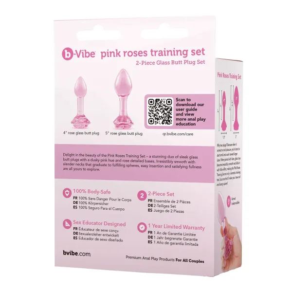 Analinis kištukas B-Vibe Rožinė