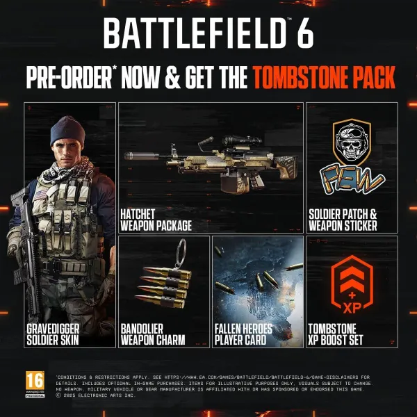 Xbox Series X Video Game Electronic Arts Battlefield 6