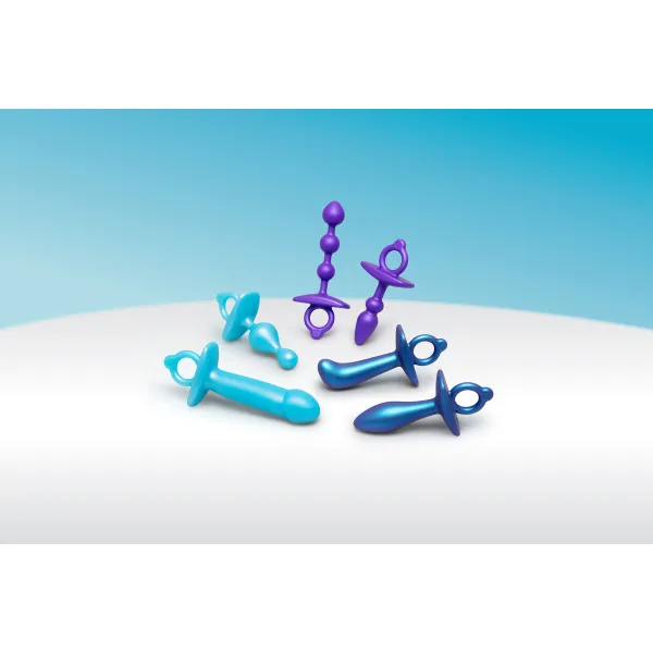 Analinis kištukas B-Vibe Mėlyna (7,6 cm)