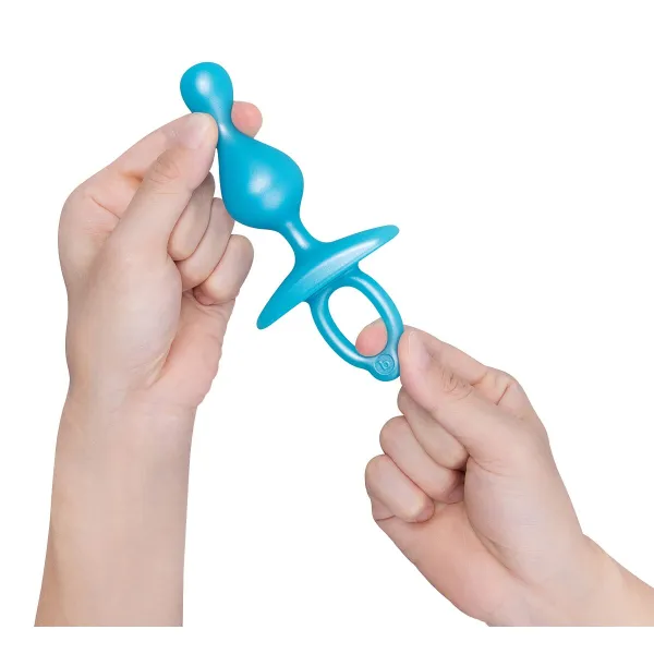 Analinis kištukas B-Vibe Mėlyna (7,6 cm)
