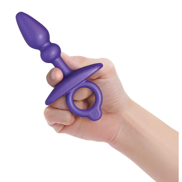 Anālais spraudnis B-Vibe Violets (7,6 cm)