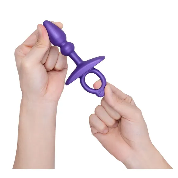 Anālais spraudnis B-Vibe Violets (7,6 cm)