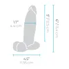 Realistinis vibratorius B-Vibe Silikoninis (12,6 CM)