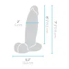 Reālistiskais Dildo B-Vibe Silikona Ø 4,5 cm (15,2 cm)