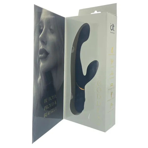Dvigubos Stimuliacijos Vibratorius Dream Toys Goddess Collection Mėlyna