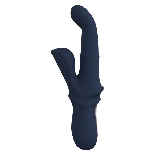 Dvigubos Stimuliacijos Vibratorius Dream Toys Goddess Collection Mėlyna