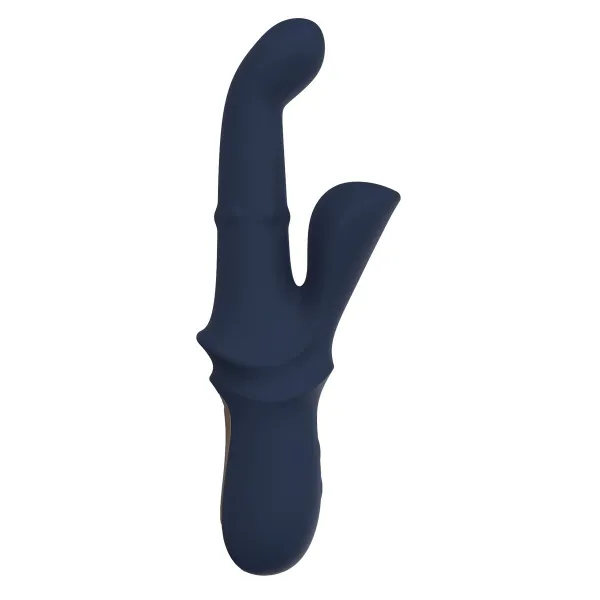 Dvigubos Stimuliacijos Vibratorius Dream Toys Goddess Collection Mėlyna