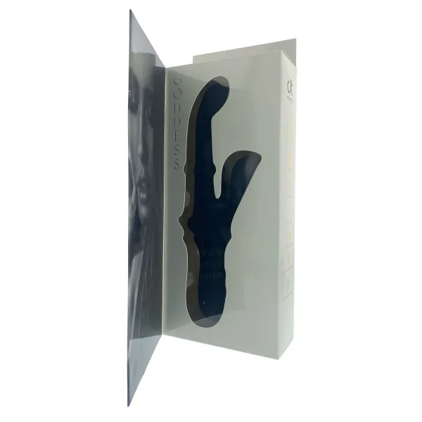 Dvigubos Stimuliacijos Vibratorius Dream Toys Goddess Collection Mėlyna