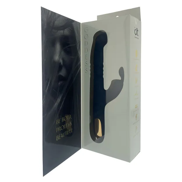 Dvigubos Stimuliacijos Vibratorius Dream Toys Goddess Collection Mėlyna