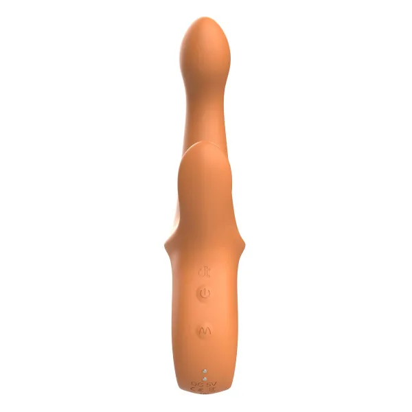 Dvigubos Stimuliacijos Vibratorius Dream Toys Glam Oranžinė