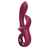 Dvigubos Stimuliacijos Vibratorius Dream Toys Glam Raudona
