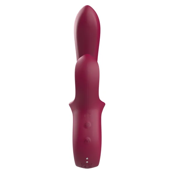 Dvigubos Stimuliacijos Vibratorius Dream Toys Glam Raudona