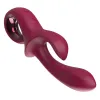 Dvigubos Stimuliacijos Vibratorius Dream Toys Glam Raudona