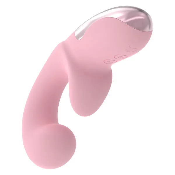 Двойной стимулирующий вибратор Dream Toys Glam Розовый