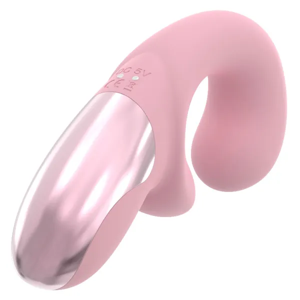 Двойной стимулирующий вибратор Dream Toys Glam Розовый