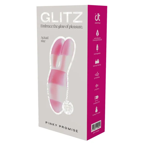 Lodveida Vibrators Dream Toys Glitz Rozā