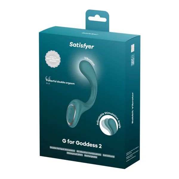 G-pistevibraattori Satisfyer FOR GODDESS Vihreä