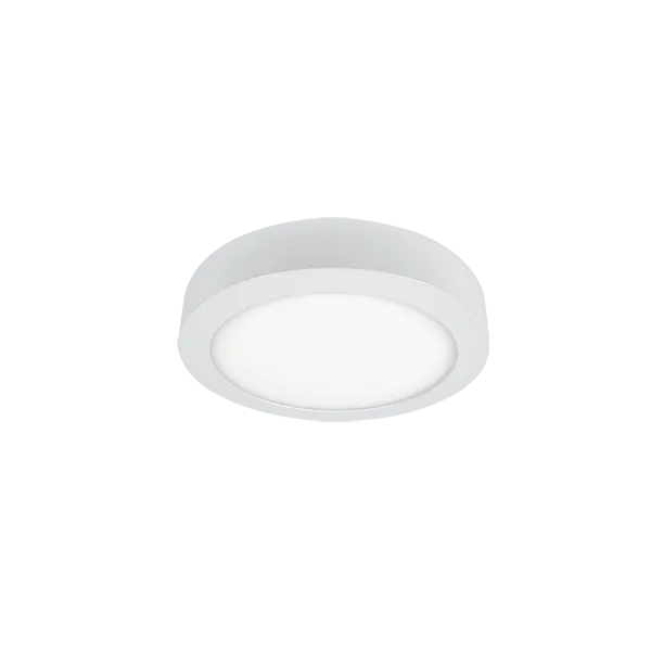 LED panelė apvali, paviršiniam montavimui, 21W, 2700K-3000K, balta, Ð¤225MM