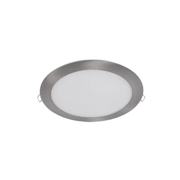 Apaļš LED panelis 21W 2700K-3000K satīna niķelis Ð¤235MM